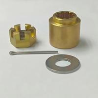 Kit d'écrous d'hélice 6H4-W4599-00-00 en acier inoxydable, neuf, pour moteur hors-bord YAMAHA 40HP-65HP