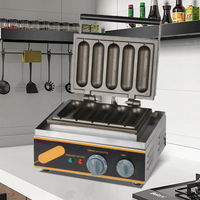 Machine de fabrication de collations Offre Spéciale populaire gaufrier électrique à hot-dog gaufrier industriel pour chien de maïs Hotdog