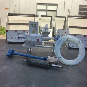 <span class=keywords><strong>Machine</strong></span> de <span class=keywords><strong>d</strong></span>éshydratation des boues à vis hélicoïdale fabriquée en Chine, utilisée pour traiter les matières organiques - Product Image 2