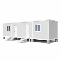 Maison préfabriquée mobile durable et résistante aux intempéries, mini-maison modulaire, cabine conteneur déplaçable, salon extérieur, hôtel, école