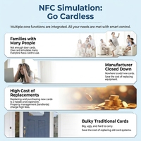 125K, 375K, 500K Pro Ultra Simulateur de 16 IC+ID Amiibo avec fonction de détection et de lecture illimitée
