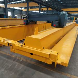 Grúa aérea de doble viga europea, equipo de elevación industrial de 25 toneladas, puente, grúa de viga móvil - Product Image 3