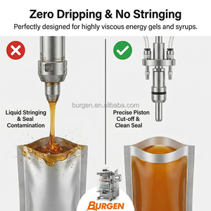 เครื่องบรรจุเจลพลังงานแบบแท่ง 4-6 ช่อง รุ่นสั่งทำพิเศษ พร้อมระบบป้องกันการหยดไหล สำหรับบรรจุซองของเหลว - Product Image 2