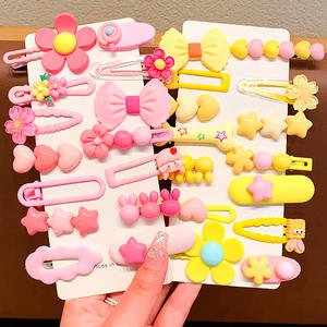 Spot enfants pince à cheveux en résine automne et hiver petites filles barrettes latérales mignon filles bébé chapeaux 2024 nouveau épingles à cheveux cadeau - Product Image 1
