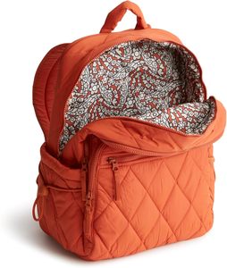 Zaino Grande Bancroft Personalizzato OEM per Donna, Leggero, <span class=keywords><strong>con</strong></span> Chiusura a Cerniera, Fodera in Cotone Organico, Design Ergonomico per Schiena e Spalle, Produttore all'Ingrosso - Product Image 3