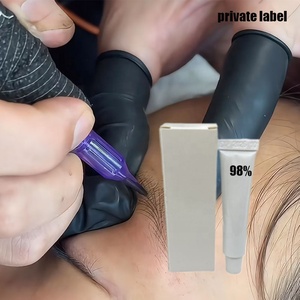 ลดราคาครั้งใหญ่สุด 75% ครีมสักลายติดทนนาน สีแดง ผงสักลาย อุปกรณ์สักลาย ผลิตภัณฑ์ฉลากขาวระดับมืออาชีพ - Product Image 2