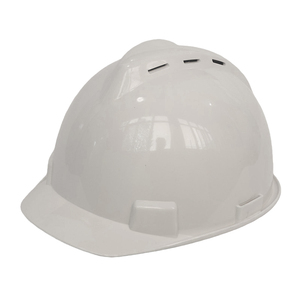 Casque de sécurité industriel ventilé en HDPE GUARDEVER, réglable, pour la protection de la tête lors du travail - Product Image 1
