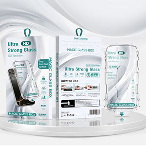 Pellicola Protettiva Magic Box 45KG per <span class=keywords><strong>iPhone</strong></span> 17 Air e <span class=keywords><strong>iPhone</strong></span> 17 <span class=keywords><strong>Pro</strong></span> Max, Protezione Schermo in <span class=keywords><strong>Vetro</strong></span> <span class=keywords><strong>Temperato</strong></span> - Product Image 1