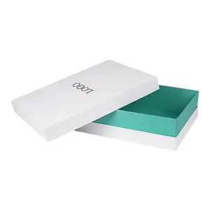 37x27x 11cm纯白色重盒尖角纸板礼品盒带盖