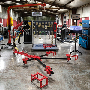 FANAKE Équipement professionnel de réparation automobile : Banc de carrosserie métallique portable et débossonneur avec tours de traction pour châssis - Product Image 6