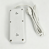 Stop Kontak Listrik Anjehold Factory Wholesale Independent Switch Power Strip 2 Outlet 2 USB Multi Plug Extension Socket untuk Rumah dan Kantor
