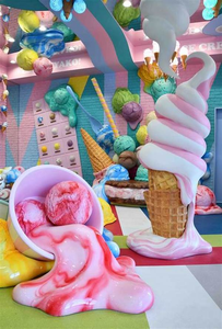 Esculturas de Espuma Personalizadas, Manualidades de Poliestireno, Personajes, Helados, Eventos de Videojuegos, Decoración de Donuts <span class=keywords><strong>Gigantes</strong></span>, Pasteles Falsos, Dulces para Fiestas - Product Image 3