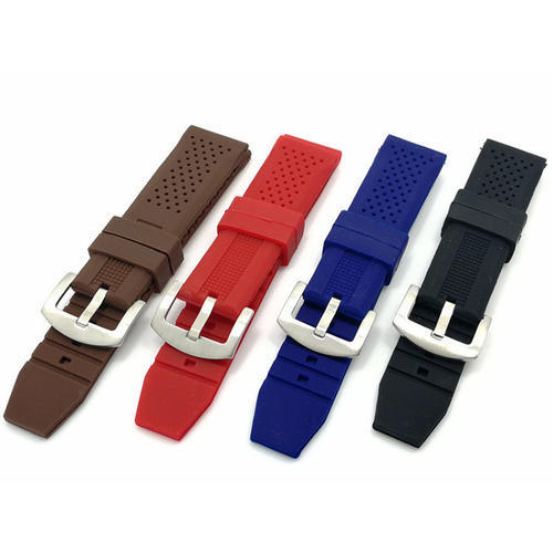 16 18 20 22 24mm Factory Custom Quick Release Design Rubber Silicone Watch Strap for Wristwatch