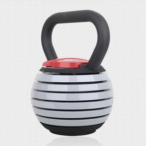 Ensemble de kettlebells réglables en fonte, 8 kg, 10 kg, 12 kg, 16 kg, 20 kg, 32 kg, kettlebells robustes pour la musculation à domicile - Product Image 5