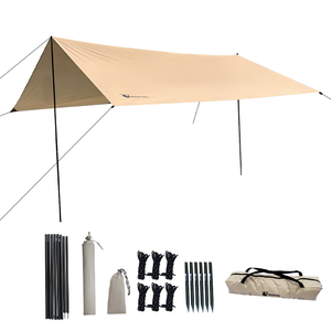 Lona de <span class=keywords><strong>Sombra</strong></span> Portátil Personalizada <span class=keywords><strong>para</strong></span> Picnic, Carpa Grande, Lona de Protección <span class=keywords><strong>para</strong></span> Camping - Product Image 1