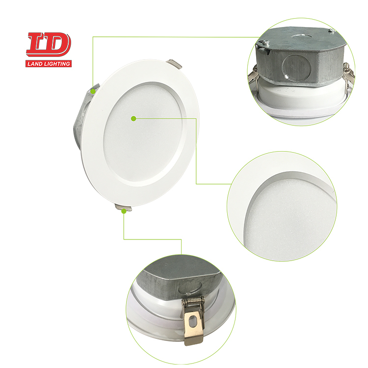 Aluminum 4" Downlight Retrofit Dimmable 120V Easy Installation Recessed Retrofit Kit