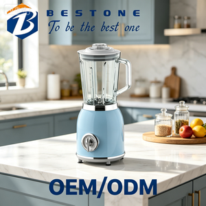 Ensemble d'appareils de cuisine BESTONE 08 : mixeur, cafetière, grille-pain, bouilloire électrique, couleur personnalisée, boîte cadeau en plastique, OEM - Product Image 2