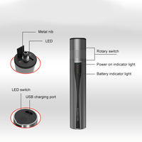 Stylo de test optique VFL 650nm B5 rechargeable 30mw 5/15/20/30 km B5 Source lumineuse stylo laser