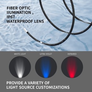 Portable 6mm 3.9mm UV Industrial Endoscope Videoscope Fluorescence Inspection Night Vision SD Card Data for NDT Flaw <strong>Detection</strong> - Product Image 5