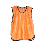 Maillots d'entraînement de football en maille respirante, gilets d'entraînement sans manches, séchage rapide, légers, imperméables, écologiques pour équipes de football