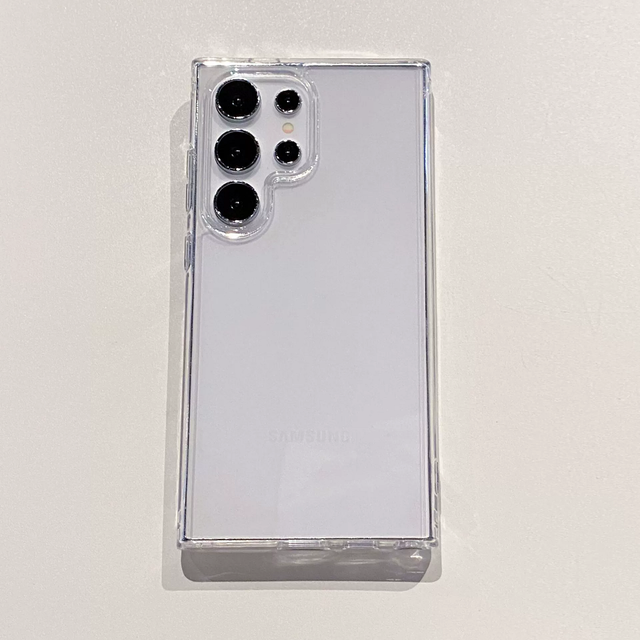High Quality Wholesale Cheap Price Covers Acrylic Clear Shockproof Plain Transparent Mobile Cell Phone Case for Samsung S25 Plus