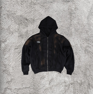 Sudadera con Capucha de Felpa Gruesa para Hombre, Diseño Nuevo 2026, Color Sólido, Cierre de Cremallera, Talla XL, Ropa Urbana, Térmica, 100% Algodón, Talla Grande - Product Image 2