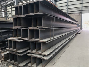 <span class=keywords><strong>Poutre</strong></span> en I en acier galvanisé non allié haute résistance Guomai, normes ASTM/GB, modèles Q235/Q345, tolérance 1%, pour renforcement du béton - Product Image 1