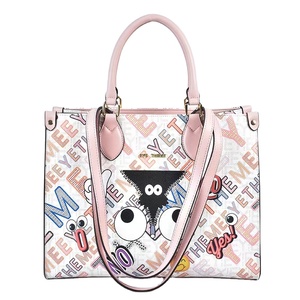 Borsa da donna a tema occhio di alta qualità borsa da ufficio stampata in PU borsa tote di qualità con design <span class=keywords><strong>graffiti</strong></span> 2451 # - Product Image 1