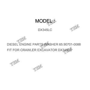 DIESEL ENGINE PARTS WASHER 65.90701-0088 FIT FOR CRAWLER EXCAVATOR DX345LC