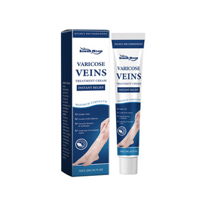 Crema de <span class=keywords><strong>tratamiento</strong></span> de venas varicosas Alivio instantáneo New South Moon Cuidado suave Calmante Malestar en <span class=keywords><strong>las</strong></span> piernas Crema de masaje diario - Product Image 1