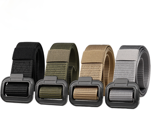 Có thể điều chỉnh Nylon/polyester bền người đàn ông phòng tập thể dục ngoài trời thể thao chiến thuật vải vành đai dây đai với nhiệm vụ hợp kim khóa vành đai chiến thuật - Product Image 1