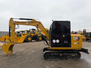 Promotion : Chariot sur pneus 6 tonnes, modèle 2023, haute efficacité, avec moteur, boîte de vitesses, roulement et pompe, pour excavatrice 306E2, excellente qualité. - Product Image 3