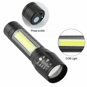 Xúc Tiến bán hàng Pocket LED Đèn pin USB phí Đèn pin Zoomable ngoài trời cao brightother cắm trại bánh xách tay <span class=keywords><strong>Torch</strong></span> - Product Image 5