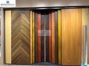 חם מכירה ישירה מפעל מכירה ישירה דלת תצוגה חלון תצוגה דלת תצוגה עמדה עבור אולם תצוגה המשמשת - Product Image 6