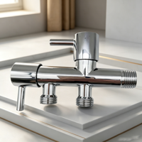 JISIYU Ensemble de bidet Shattaf en acier inoxydable au design moderne, pulvérisateur mural, garantie 1 an pour une salle de bain facile à installer