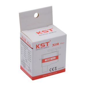 เซอร์โว RC ความแม่นยำสูง KST X08 Plus 5.3Kgf.cm 0.09 วินาที 9.0 กรัม แกน 8 มม. แบบไม่มีแกนกลาง พร้อมเกียร์เหล็กชุบแข็งแบบดิจิตอล และอะไหล่เครื่องบิน - Product Image 6