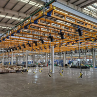Système de grue KBK en acier haute résistance, 1 tonne, à double poutre, modulaire, sur rail, pour atelier industriel