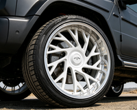 Rines de Aleación Forjados Personalizados de 2 Piezas SL 28x10 30X9.0 30x10, 6x139.7 con Borde Profundo Pulido, Rines de Lujo para SUV de Alto Rendimiento