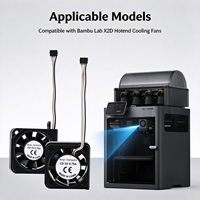 Penggantian Kipas Pendingin Hotend Sisi Kiri untuk Printer 3D Bambu Lab X2D