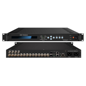 Multiplexer TS 188 Byte 204 Byte per Trasmissione ISDB-T ASI IP INPUT OUTPUT, 12 Canali di Ingresso, 2 Uscite ASI e 2 Uscite IP - Product Image 1