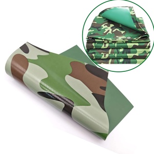 Atmungsaktives, flammhemmendes, UV-beständiges, wasserabweisendes, antibakterielles, mit Camouflage-Muster bedrucktes, strapazierfähiges PVC-beschichtetes <span class=keywords><strong>Polyester</strong></span> für den Außenbereich - Product Image 1