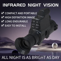 Lunette de vision nocturne numérique NV4A, vision nocturne 4X, grossissement pour la chasse et l'observation