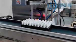 Máquina de Llenado Cuantitativo de Sobremesa con 6 Boquillas para Botellas Pequeñas de Ampollas y Goteros, Muestras de Perfume - Product Image 2