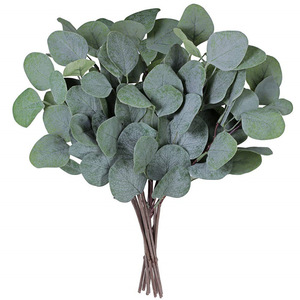 Foglie di eucalipto ghirlanda pianta artificiale nordica foglia di eucalipto ramo lungo e corto per la decorazione domestica - Product Image 2
