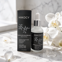 Sérum Visage Anti-Âge et Anti-Rides à l'Acide Hyaluronique 30ml, Hydratant, Éclaircissant, Raffermissant, Vitamine C, Soin de la Peau, Marque Privée OEM