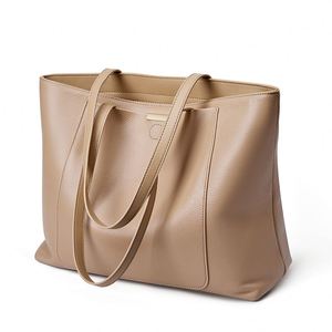 <span class=keywords><strong>Sac</strong></span> à main Smartjoy en cuir pleine fleur, design carré classique et minimaliste, <span class=keywords><strong>sac</strong></span> fourre-tout à bandoulière pour femme, sacoche pour ordinateur portable, luxe discret - Product Image 4