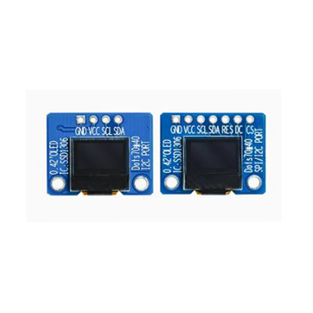 Hentet New Original 0.42-inch OLED Serial Display Module SSD1306 72x40 High-Brightness Screen
