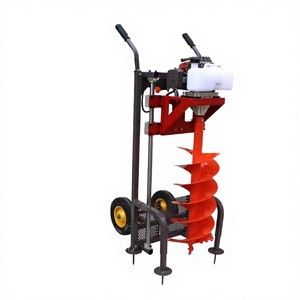 Tarière thermique industrielle à grande puissance, 2 temps, pour le forage profond du sol agricole et métallique, idéale pour le bricolage - Product Image 2