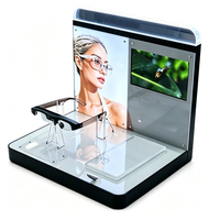 Présentoir publicitaire haut de gamme personnalisé pour lunettes de réalité augmentée, promotion de marque pour opticiens, présentoir de comptoir en acrylique pour lunettes intelligentes