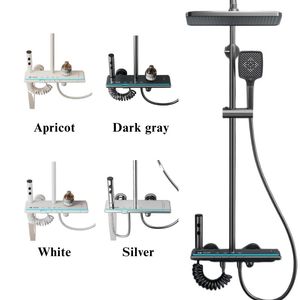 Conjunto <span class=keywords><strong>de</strong></span> Ducha Digital con 10% <span class=keywords><strong>de</strong></span> Repuestos Gratis: Mezclador <span class=keywords><strong>de</strong></span> Latón Sólido Tipo Piano, <span class=keywords><strong>Filtro</strong></span> <span class=keywords><strong>de</strong></span> <span class=keywords><strong>Agua</strong></span> Integrado, Pantalla LED Hidroeléctrica GG - Product Image 3